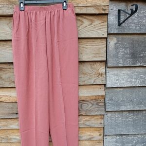 💥 FANCY Dress Pants Alfred Dunner Slash Pockets Size 18W